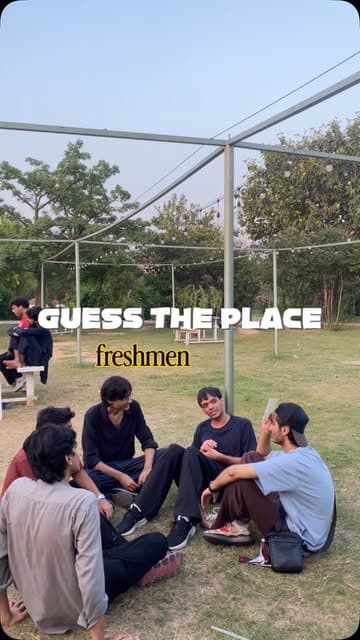 Guess the place · Freshmen edition